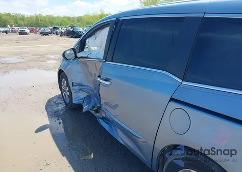 2014 Honda Odyssey Ex-L из США, поврежденный, VIN 5FNRL5H64EB049523